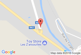 Plan de localisation de Bernard Roland