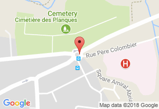 Plan de localisation de Faure André