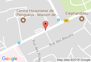 Plan de localisation de Francerie Jean-Jacques