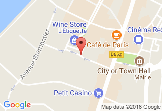 Plan de localisation de Meuriot Claire