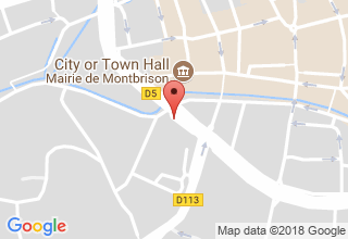 Plan de localisation de Aulagnier Jean-Pierre