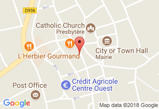 Plan de localisation de Optique Levroux