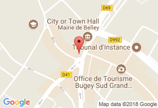 Plan de localisation de Mercier Mathilde