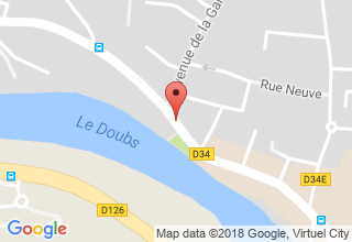 Plan de localisation de Loewenstein Frédéric