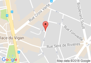 Plan de localisation de Aliaga Rémy