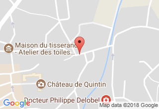 Plan de localisation de Huon L'hoste Agnès