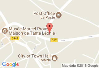 Plan de localisation de Toussaint Severine