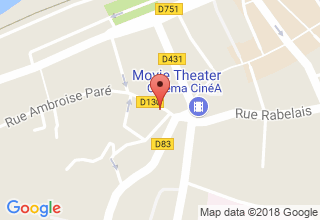 Plan de localisation de Hollanders Céline