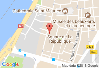 Plan de localisation de Thomas Florence