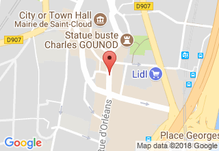 Plan de localisation de Krieg Amélie