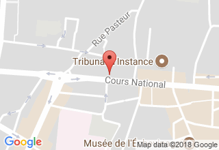 Plan de localisation de Bonnaud Eric