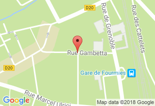 Plan de localisation de Fontenelle Frédéric