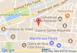 Plan de localisation de Sabatier Sandrine