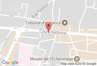 Plan de localisation de Favriou Line