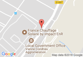 Plan de localisation de Perrier Marie-Hélène