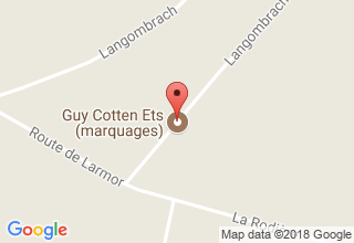 Plan de localisation de Guy Cotten (Ets)