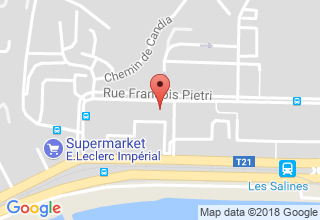Plan de localisation de Paoletti Mathieu