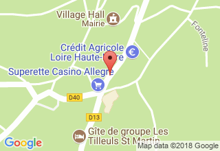 Plan de localisation de Testud Jacques