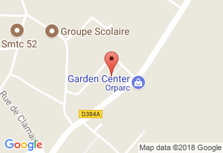 Plan de localisation de Friry Patrick