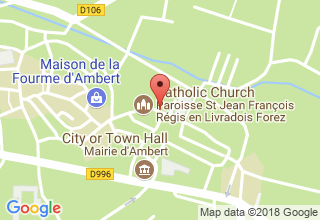 Plan de localisation de Nourrisson David