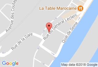 Plan de localisation de Bergon Alice