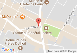 Plan de localisation de Pont Nicolas