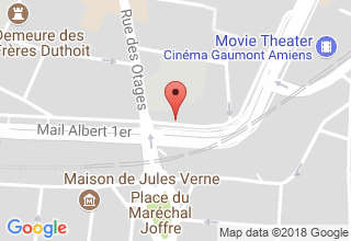 Plan de localisation de Waroquet Pascal
