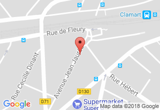 Plan de localisation de Bedel Dominique