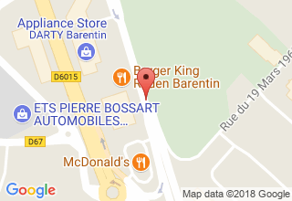 Plan de localisation de Besson Chaussures