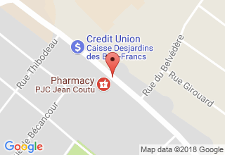 Plan de localisation de Besson Chaussures