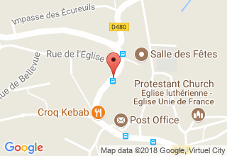Plan de localisation de Martin Françoise