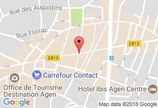 Plan de localisation de Catel