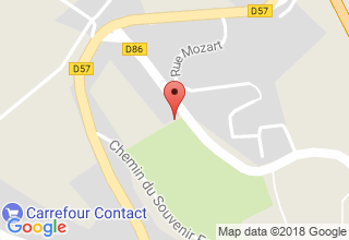Plan de localisation de Westerloppe Didier