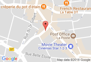 Plan de localisation de Chaussures Calika