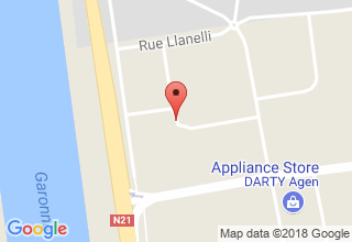 Plan de localisation de CERP Rouen