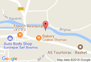 Plan de localisation de Alimentation Chez Mado