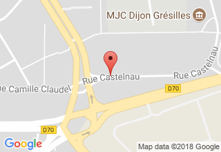 Plan de localisation de De La Rosa Martine