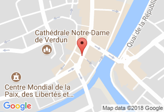 Plan de localisation de Edith Lacourt