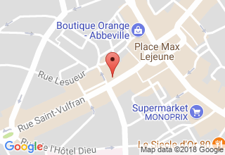 Plan de localisation de Eram