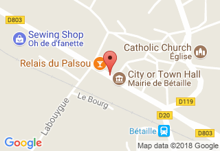 Plan de localisation de Sicard Patrick