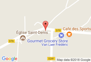 Plan de localisation de Van Laer Frederic