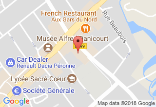 Plan de localisation de Galeries Péronnaises