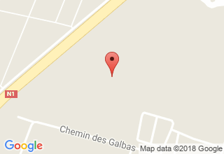 Plan de localisation de La Sarde Distribution
