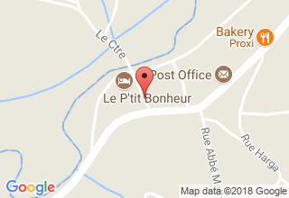 Plan de localisation de Sarrazin Pierre