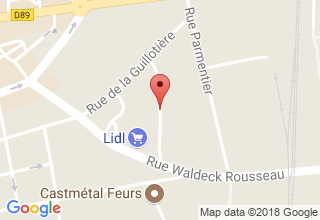Plan de localisation de Jérémy Chaussures
