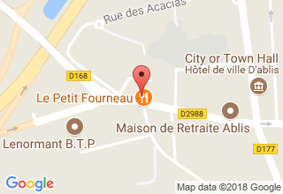 Plan de localisation de Le Petit Fourneau