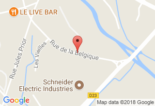 Plan de localisation de Caille Claude