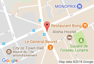 Plan de localisation de Leban Jacques