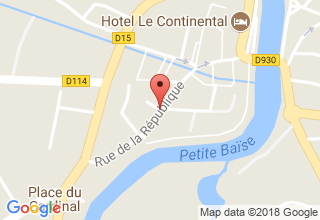 Plan de localisation de Ailloud Philippe