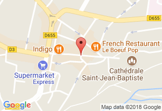 Plan de localisation de Aureglia Rene